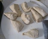 無花果の皮パン。作り方2写真