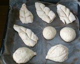 無花果の皮パン。作り方4写真