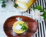 秘密の片栗粉を炒めて♡スフレロールケーキ作り方12写真