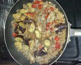 ナスと挽き肉の味噌生姜炒め作り方3写真