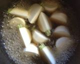 カブと明太子の煮物作り方2写真