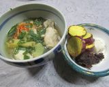 麻油鶏(マーヨーチー）骨付肉の生姜スープ作り方6写真