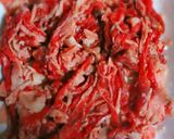 牛肉と夏野菜のオイスター醤油炒め作り方1写真