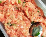 「肉団子」さっぱり味の蒸し肉団子作り方2写真