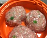 「肉団子」さっぱり味の蒸し肉団子作り方3写真