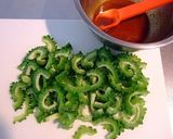 下処理無しっ☆ゴーヤの焼きカレーマリネ！作り方2写真
