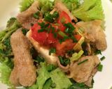 豆腐と冷しゃぶサラダ作り方7写真