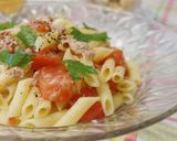 塩レモン入り☆トマトとツナの冷製パスタ作り方4写真