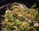 ゴーヤとおじゃこのチーズ焼き作り方2写真