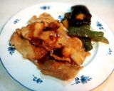 フライパンひとつで生姜焼きと付け合せ野菜作り方9写真