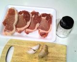 にんにくと生姜たっぷり豚ステーキ♪作り方1写真