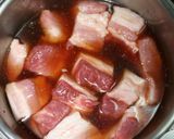 簡単☝豚の角煮 ♡ 圧力鍋でトロトロ～♬作り方1写真