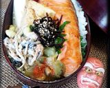 一石三鳥♪お弁当の間仕切りは大葉で♪作り方3写真