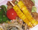 お弁当に★ミニ焼きとうもろこし作り方4写真