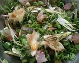 簡単☆マグロと夏の香味和え作り方8写真
