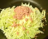 卵とキャベツのまろやか焼きそば作り方1写真