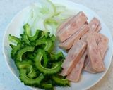 ゴーヤ入りカレー焼きそば作り方2写真