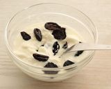 ドライフルーツのヨーグルト豆乳ドリンク作り方1写真