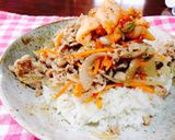 息子も大満足☆混ぜて焼くだけガッツリ丼作り方10写真