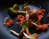 明太子の炒めパスタ♪作り方3写真