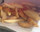 おつまみ☆アンチョビフライドポテト作り方3写真