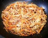 簡単♪ゴボウの甘辛丼ぶり♥作り方6写真