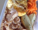 調味料2つ☆焼肉風ピラフ作り方5写真