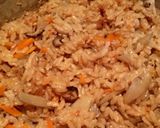 ごぼうと豚肉の味ごはん作り方5写真