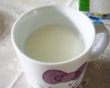 レンジであの場面を再現♡ポニョミルク作り方1写真
