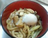 温泉卵煮込みうどん作り方4写真