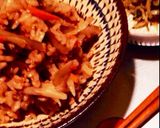 ごぼうと豚肉の味ごはん作り方6写真