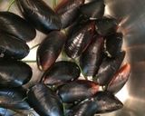 ムール貝のリゾット詰め　ドルマ（トルコ）作り方8写真