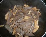 エリンギとこんにゃくの煮物作り方3写真