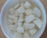 秋✨里芋とチリメンの炊き込みご飯☆作り方1写真