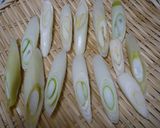 干しネギのチーズ焼き作り方1写真