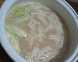 ★白湯で★豚レタスしゃぶ!作り方5写真