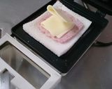 簡単☆ハムとチーズのホットサンド作り方1写真