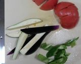 ナス☆ピーマン☆厚揚げのトマト炒め作り方2写真