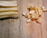 ねばっ、ポリっ、おいしい！納豆に混ぜ込み作り方3写真