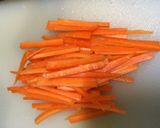 縦切りシャキシャキ！レンコンのきんぴら作り方5写真