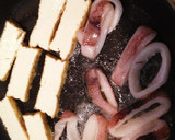 イカと厚揚げの味噌バター炒め作り方3写真