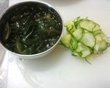 タコとワカメの酢の物作り方1写真