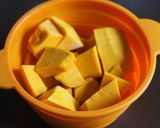 卵・牛乳不使用☆かぼちゃの蒸しパン作り方3写真