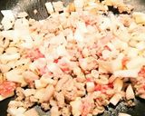 モツ入り麻婆豆腐作り方3写真