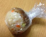 レンジでお手軽!しいたけの一口おこわ風♡作り方7写真