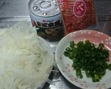サバ缶でウマウマおつまみ◎作り方1写真