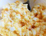 カフェ風たまごオープンサンド作り方3写真