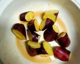 レンジで簡単♪ノンオイル大学芋作り方3写真