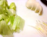シャキシャキレタススープ作り方1写真