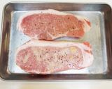 塩レモン入り☆サクサクとんかつ作り方1写真